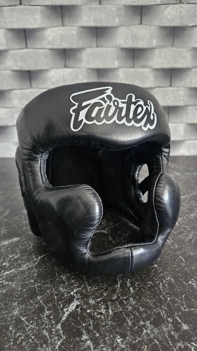 Fairtex закрытый шлем для бокса борьбы премиум кожа Thailand Original