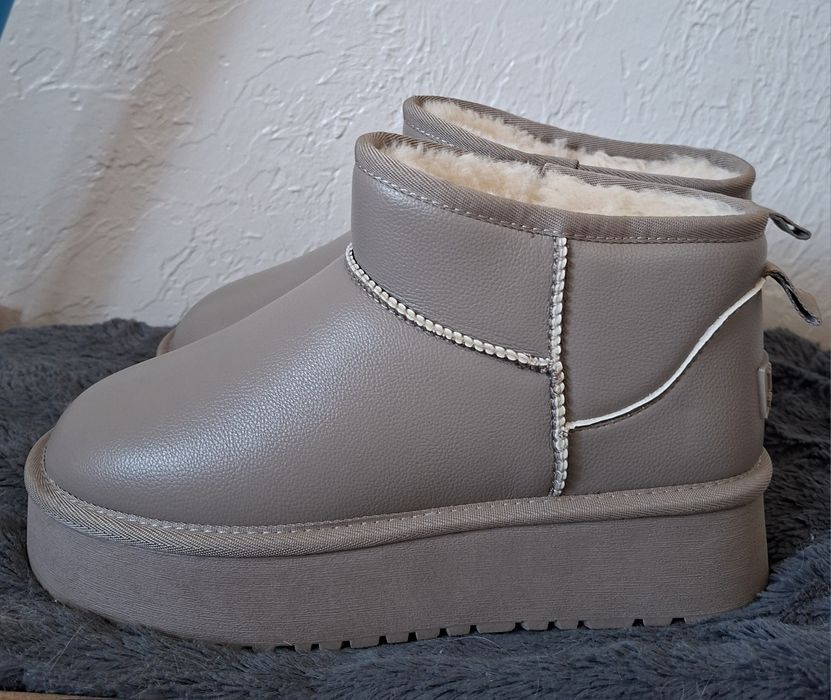 Śniegowce skórzane nowe 39-40