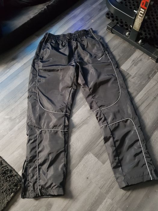 (  ŚWIECĄ  ) Nike L XL Spodnie corteiz dresowe x tracksuit nrg track czarne reflective