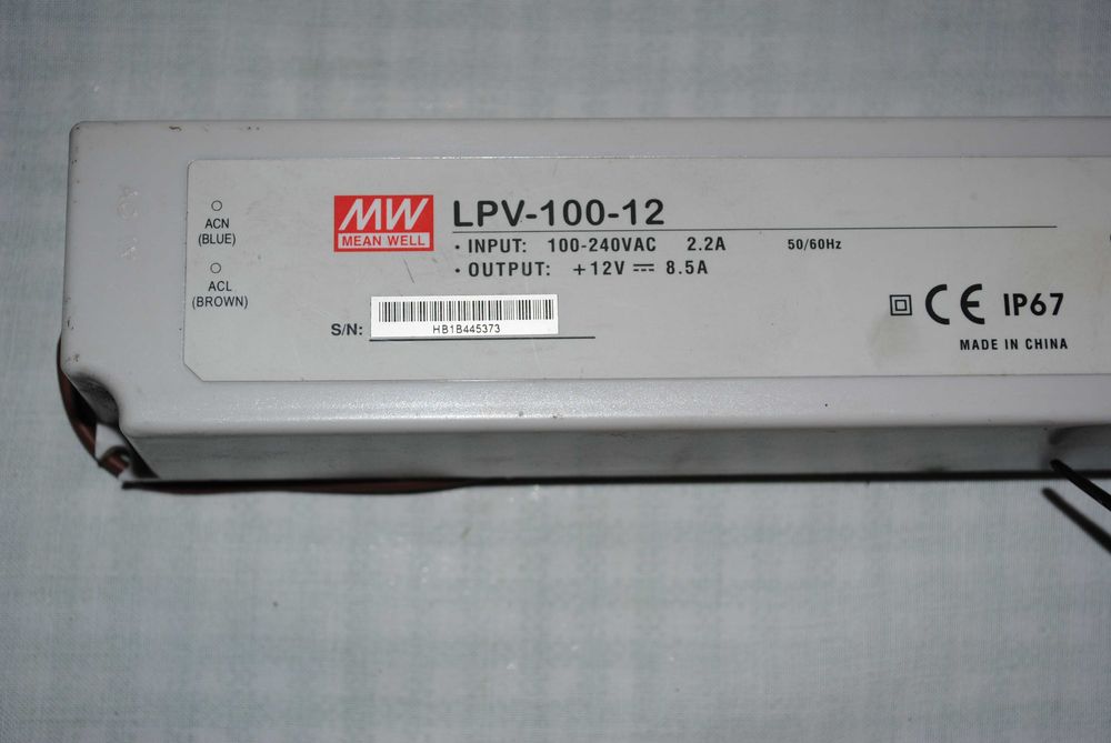 Transformator Zasilacz MODUŁOWY LED 100 W 12V 5A / 7A / 8,5A / 12,5A