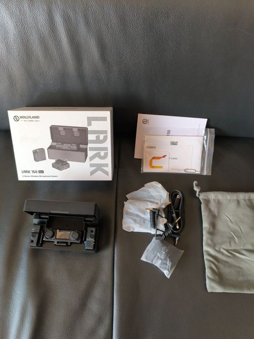 Zestaw mikrofononów dla vlogerów youtuberów influencerów Hollyland