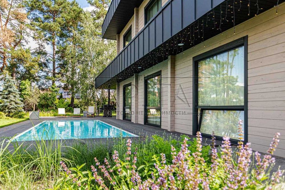 Здається в оренду шикарний будинок в Боярці з басейном та газом