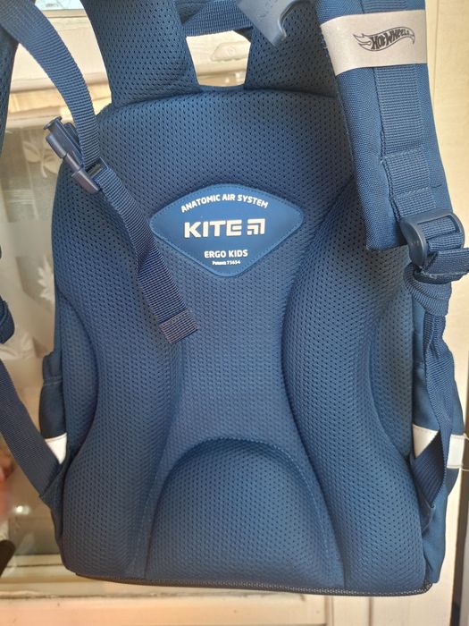 Рюкзак ортопедический Kite Hot Wheels для мальчика Рюкзак школьный