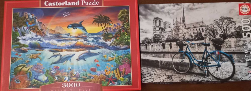 Puzzles Bluebird, Educa, Eurographics, Castorland