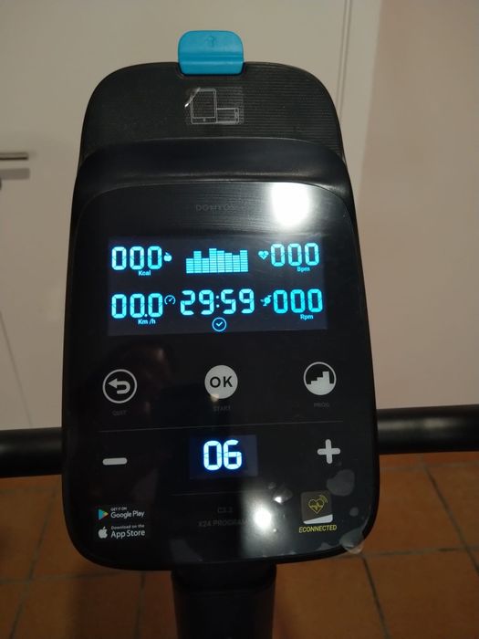 Bicicleta estática Domyos 900