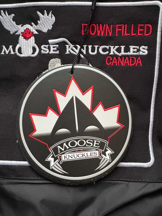 Damska kurtka zimowa narciarska Moose Knuckles puch kaczy