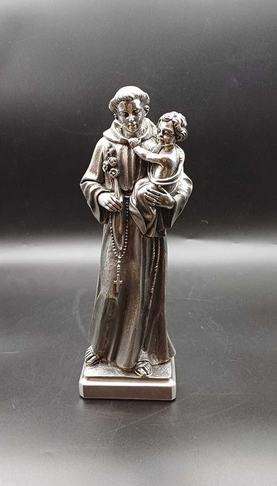 Santo António em estanho