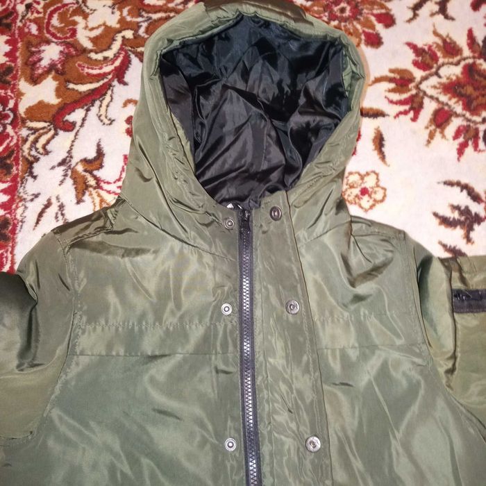 kurtka jesienna, na jesień, r.140 cm, parka,  dłuższy tył