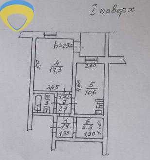 1-комнатная квартира по адресу (площадь 41 м²) - Atlanta.ua - фото 24