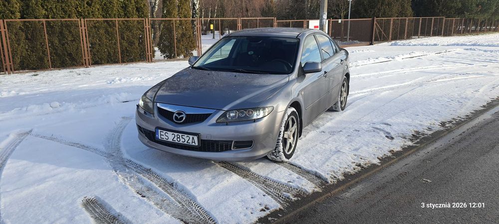 Mazda 6 LIFT 2005 2.3 benz TOP/SPORT *XENON* bog. wyposaż. 179 018km