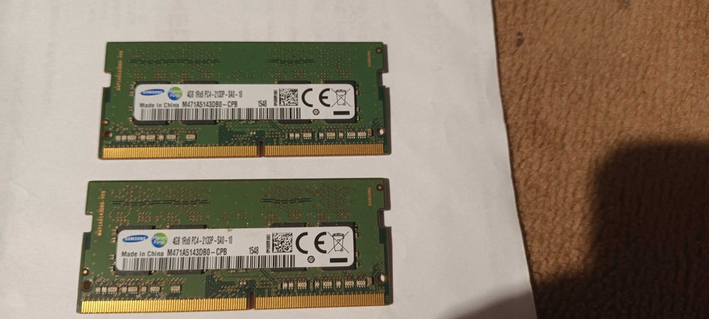 Pamięć RAM 2x4GB DDR4 PC4-2133P SA0-10 SODIMM