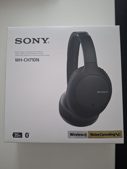 Auscultadores Noise Cancelling Bluetooth Sony WH-CH710N