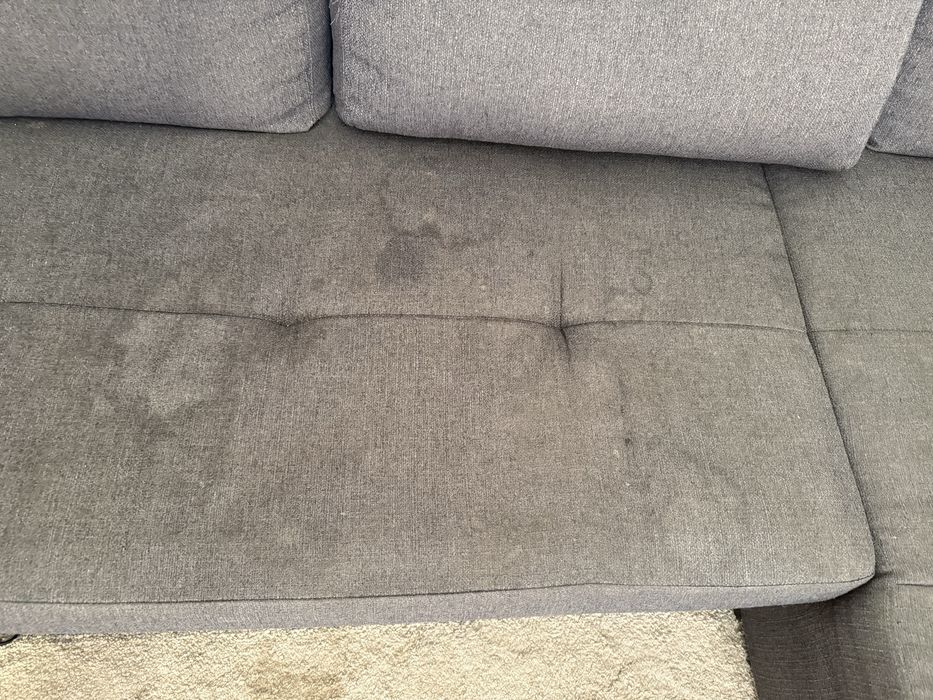 Sofa cama cinzento Conforama