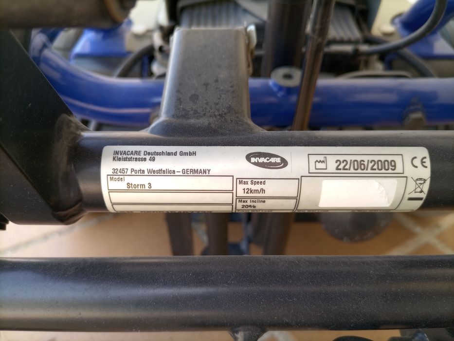 Cadeira de rodas elétrica