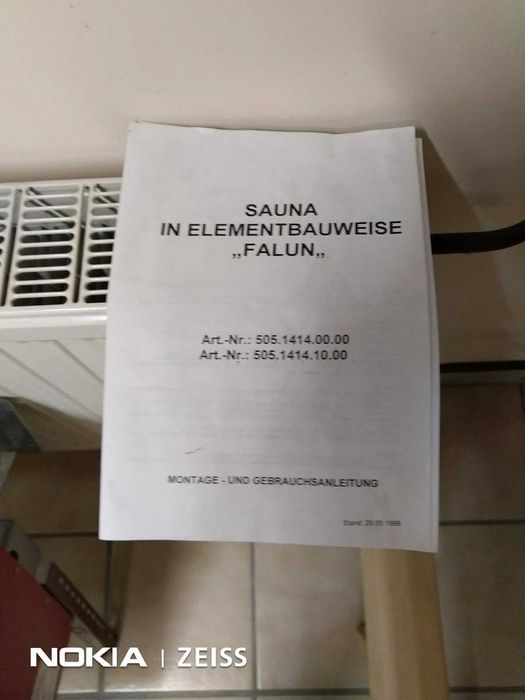 Sauna FIŃSKA z DREWNA Paneli Drewniana 3,6kw 220v piec +akcesoria MAŁA