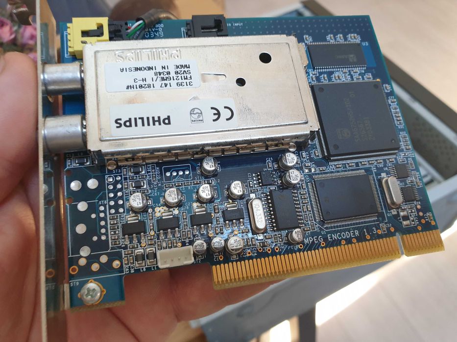 PHILIPS 3139 KN4C002A MPEG2 endcoder tv card PCI karta FM / TV MPEG2
