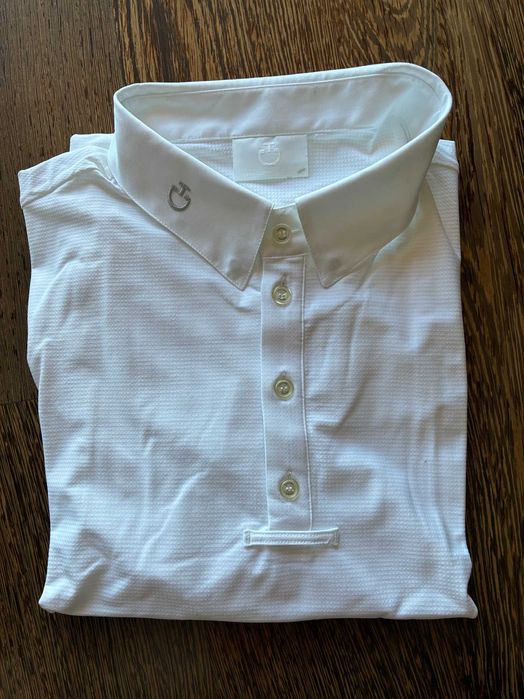 Camisa competição branca Cavalaria Toscana