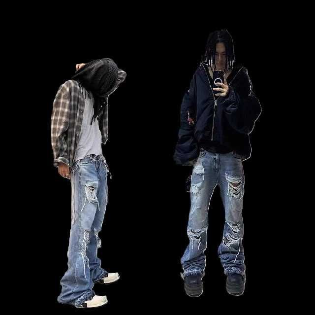 EMOSTANCECLUB FLARE JEANS клеш кльош джинсы джинси фларед flared