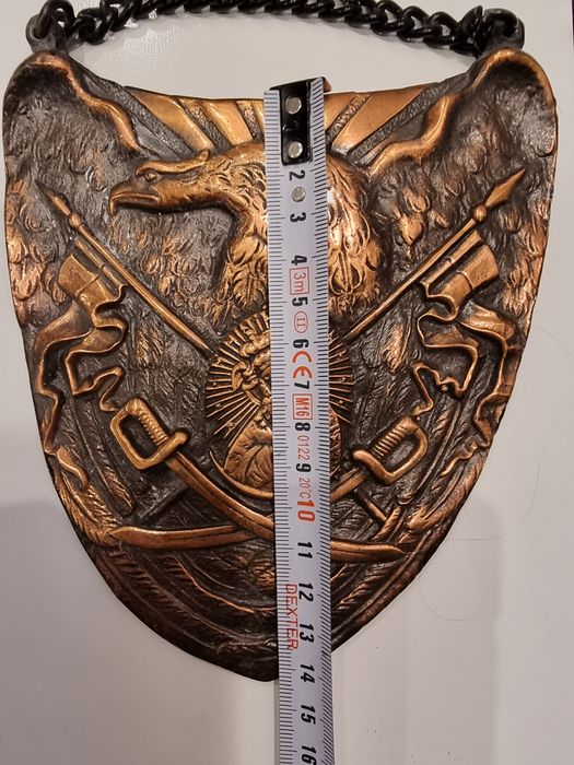 Ryngraf Matka Boska, orzeł ,szable