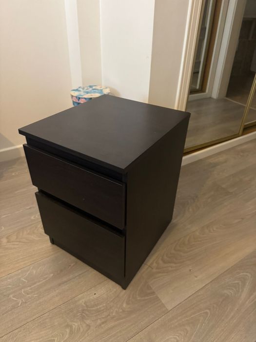 Comoda Kullen Ikea - Castanho duas Gavetas - Set com 2