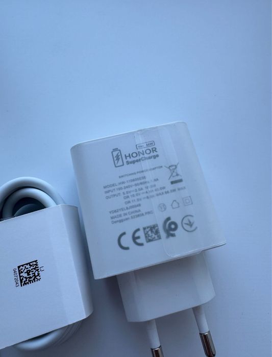 Зарядка 66W Honor Fast Charge для телефона, зарядний пристрій NEW
