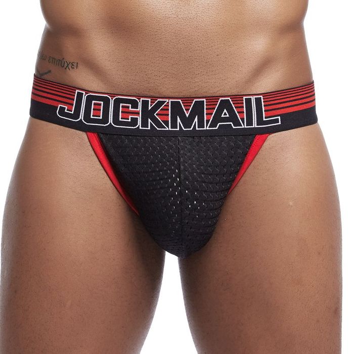 Męskie siateczkowe slipy TANGA oddychające na lato JOCKMAIL - L
