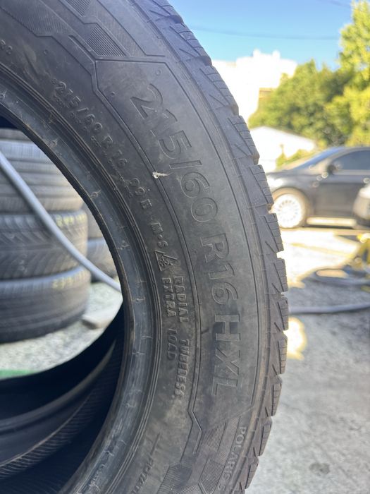 Шини Barum 215/60r16 пара зима склад б/у