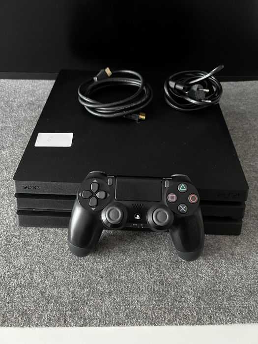#6 PlayStation 4 Pro 1TB – CUH-7216B | OFW 13.52 | Pad kontroler