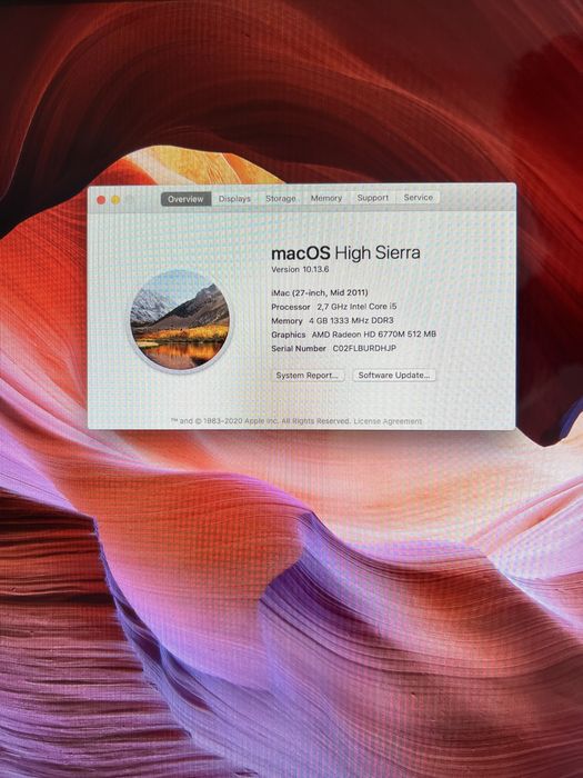 iMac 27" Mid 2011504574093213061122