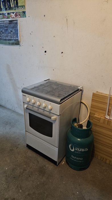 Forno fogao + botija de gás