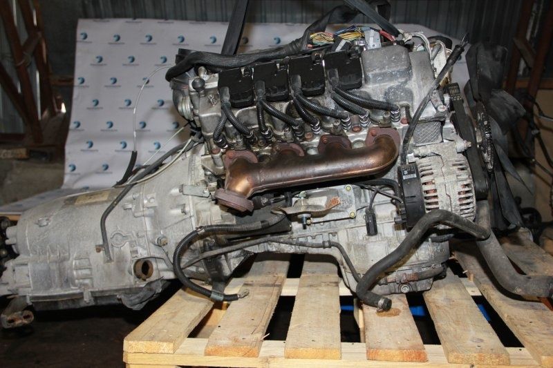 Mercedes комплект AMG M113.980 5.5 мотор с навесным АКПП блоки.