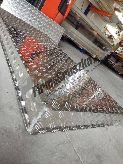 Blacha aluminiowa ryflowana 2000x1000x2 mm