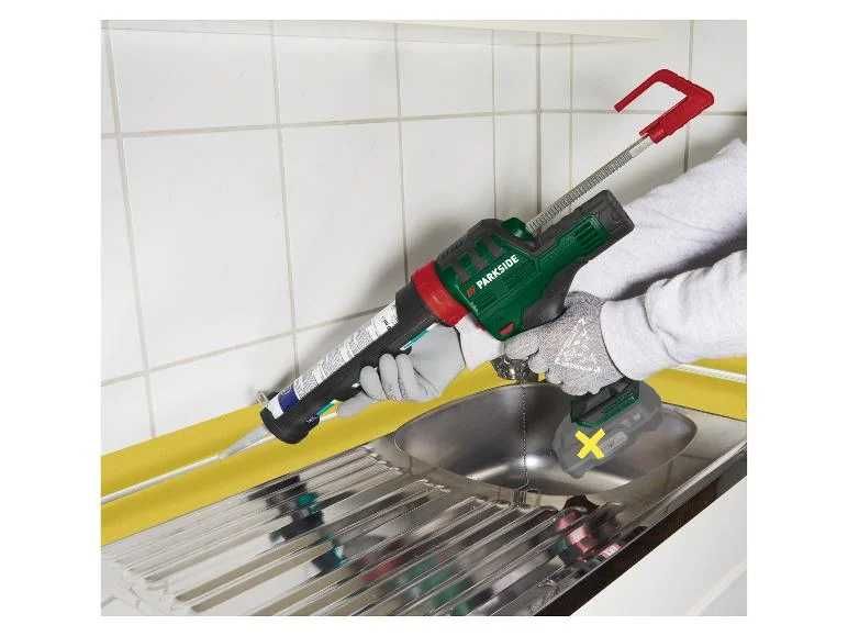 Pistola de Silicone eletrica Parkside 20v