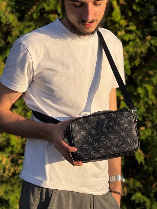 Guess сумка через плече  | Кросбоді Guess | Crossbody | Месенджер | Барсетка | Сумка чоловіча жіноча