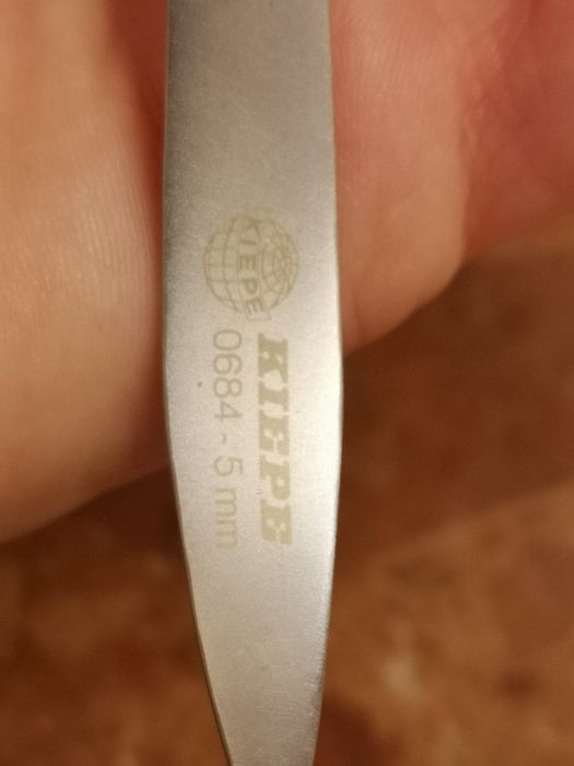Alicates de cutículas em aço inox Kiepe - preço unitário
