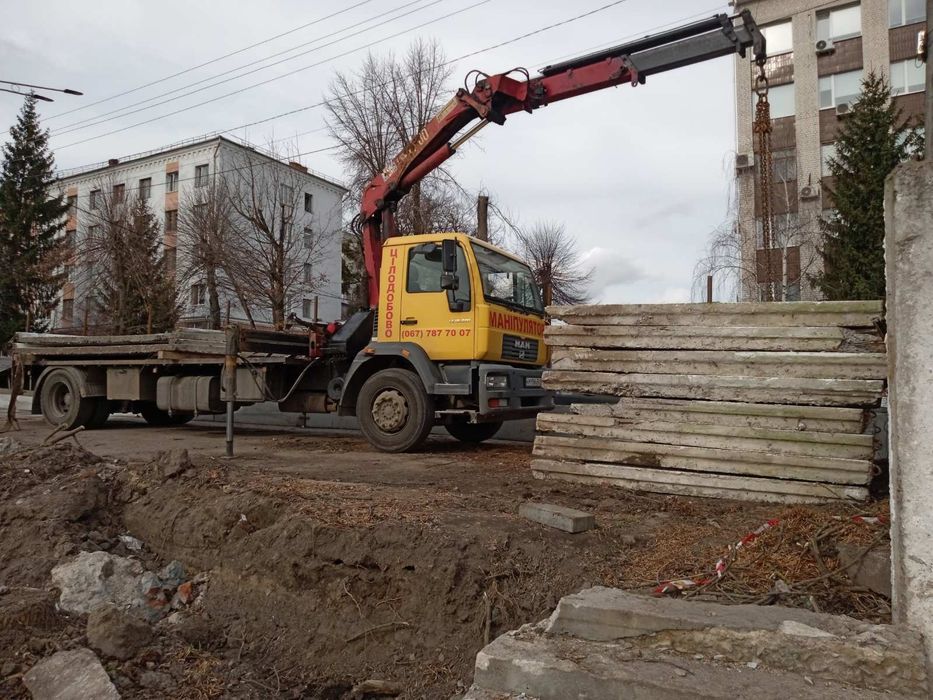 Маніпулятор евакуатор Кран ПДВ ФОП Житомир 24/7 лафет трал