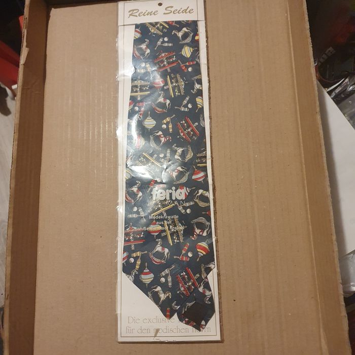 Krawat męski jedwab