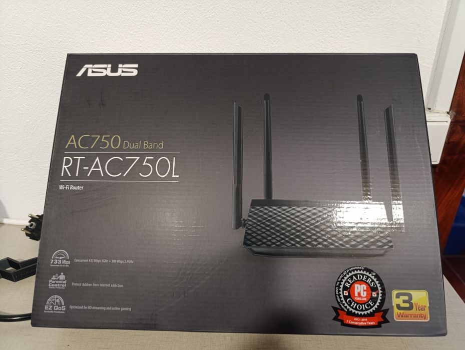 Router ASUS RT-AC750L Dual Band