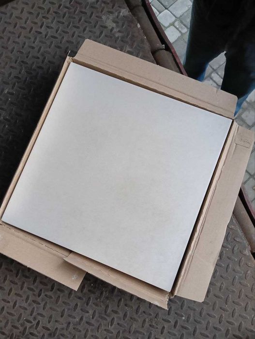 Бежевая Плитка на пол Айвори Матовая 40х40 см