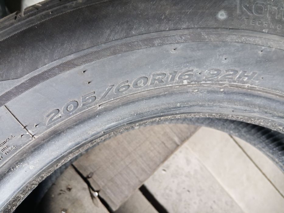205.60.16 Hankook 4шт шини резина з Европи БВ склад Харків Шиномонтаж