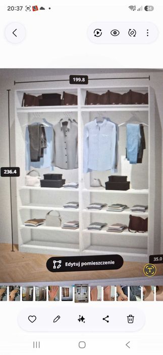 Szafa Ikea Pax jak nowa