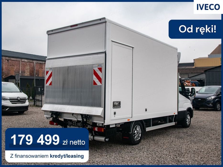 Iveco Daily 35S18 Kontener 8EP + Winda 3.0 180KM  Radio 10" !! Aktywny Tempomat !! Reflektory LED !!