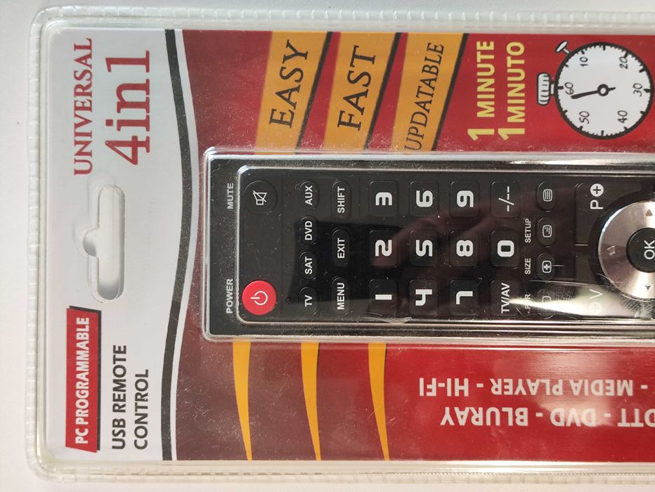 Comando universal Superior 4 em 1 Programável por PC
