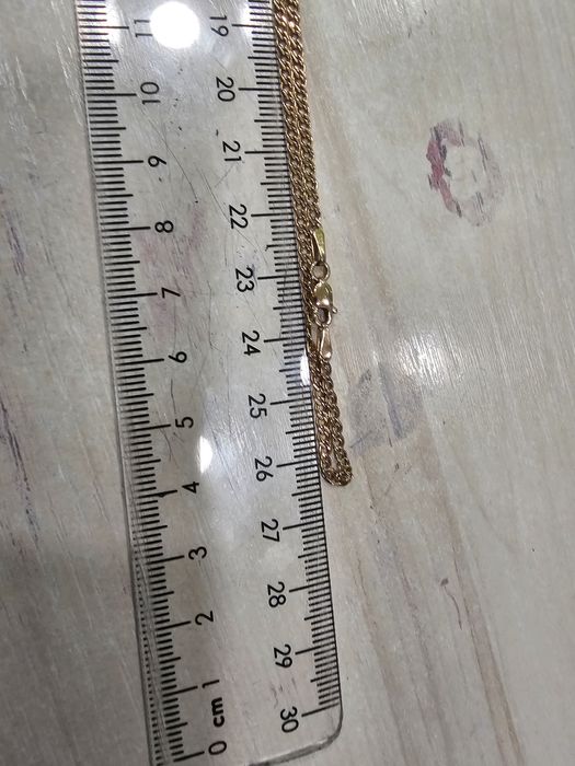 Złoty łańcuszek DAMSKI PR 585