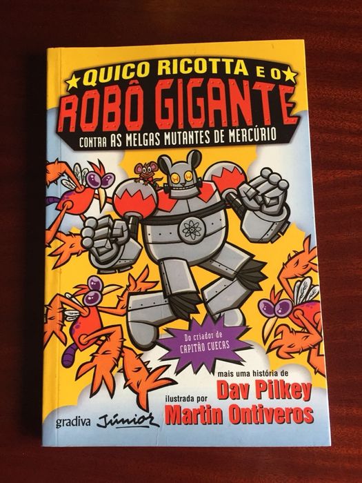 Livros Quico Ricotta e o Robô Gigante