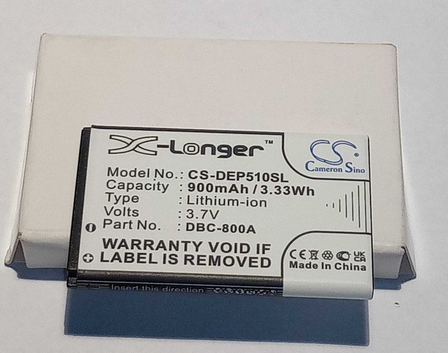 Bateria do Bea-fon Doro Emporia Hagenuk Simvalley... CS-DEP510SL