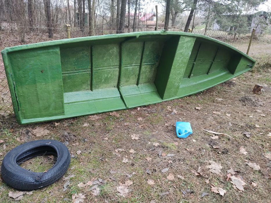 Łódka wędkarska łódź wioslowa