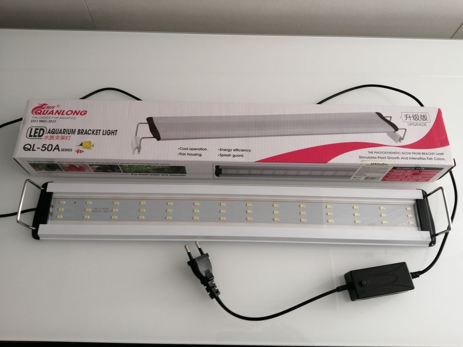 Iluminação Led para aquários de 20 a 60 cm