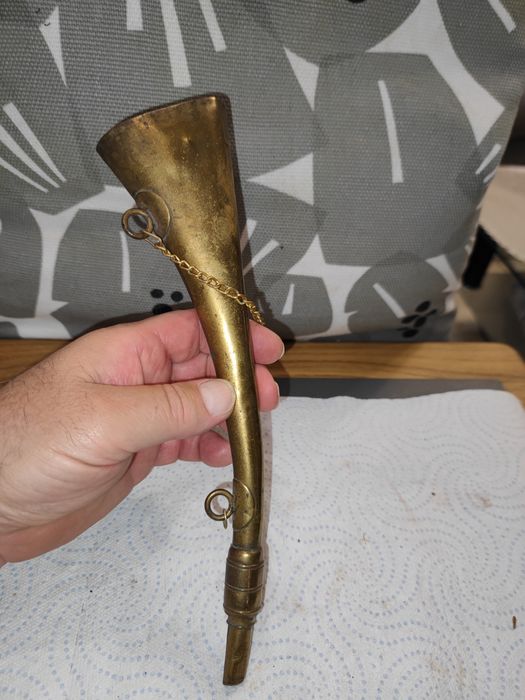 Trąbka sygnałowa mosiężna Francja