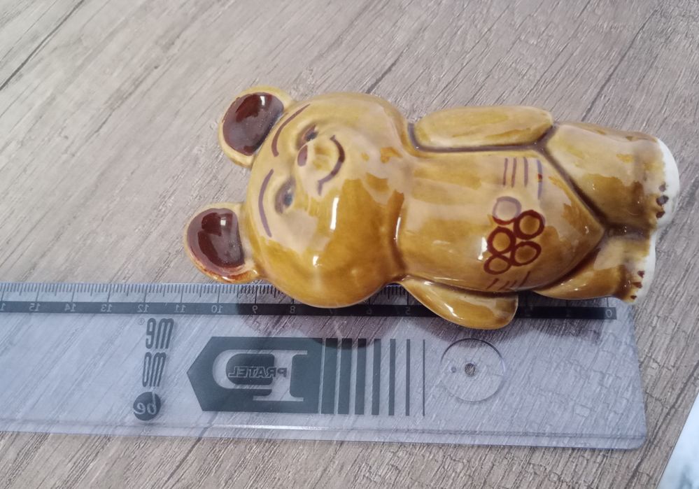 Ceramiczna figurka Miś Masza